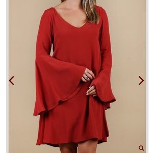 Altar’d State Flamingo Dress